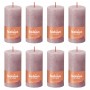 Bolsius Velas rústicas Shine 8 unidades rosa ceniza 100x50 mm de Bolsius, Velas - Ref: Foro24-440801, Precio: 28,21 €, Descue...