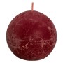 Bolsius Shine rustic ball candles 6 units red velvet 76x71 mm by Bolsius, Candles - Ref: Foro24-440862, Price: 29,54 €, Disco...