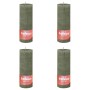 Bolsius Shine rustic candles 4 units olive green 190x68 mm by Bolsius, Candles - Ref: Foro24-440851, Price: 26,95 €, Discount: %