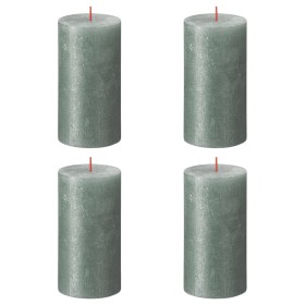 Bolsius Rustic Shimmer Candles 64 Einheiten rostblau 130x68 mm von Bolsius, Kerzen - Ref: Foro24-440889, Preis: 26,78 €, Raba...