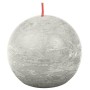 Bolsius Shine rustic ball candles 6 units gray 76x71 mm by Bolsius, Candles - Ref: Foro24-440856, Price: 26,21 €, Discount: %