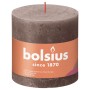 Bolsius Rustic Shine taupé candles 3 units 100x100 mm by Bolsius, Candles - Ref: Foro24-440875, Price: 23,06 €, Discount: %