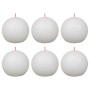 Bolsius Velas rústicas Shine 6 unidades blanco turbio 76x71 mm de Bolsius, Velas - Ref: Foro24-440852, Precio: 27,09 €, Descu...