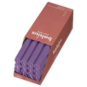 Bolsius Shine table candles 16 pcs purple 27 cm by Bolsius, Candles - Ref: Foro24-440871, Price: 26,41 €, Discount: %