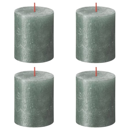 Bolsius Rustic Shimmer Candles 4 units Rust Blue 80x68 mm by Bolsius, Candles - Ref: Foro24-440883, Price: 18,16 €, Discount: %