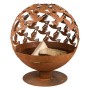 Esschert Design Brazier with rusty laser cut birds by Esschert Design, Chimneys - Ref: Foro24-440999, Price: 292,99 €, Discou...