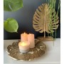 Lesli Living Decorative leaf on gold support by Lesli Living, Decorative plates - Ref: Foro24-441266, Price: 36,97 €, Discoun...