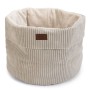 Designed by Lotte Light gray ribbed cat basket 50x35 cm by Designed by Lotte, Cat beds - Ref: Foro24-441352, Price: 91,32 €, ...