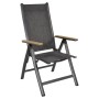 Lesli Living Silla ajustable Arezzo aluminio 57x69x103 cm de Lesli Living, Sillas de jardín - Ref: Foro24-441294, Precio: 135...