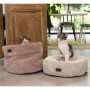 Designed by Lotte Light gray ribbed cat basket 50x17 cm by Designed by Lotte, Cat beds - Ref: Foro24-441354, Price: 72,22 €, ...