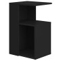 Black plywood side table 36x30x56 cm by vidaXL, Side tables - Ref: Foro24-802994, Price: 30,09 €, Discount: %