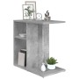 Concrete gray plywood side table 50x30x50 cm by vidaXL, Side tables - Ref: Foro24-803024, Price: 37,05 €, Discount: %