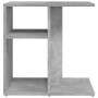 Concrete gray plywood side table 50x30x50 cm by vidaXL, Side tables - Ref: Foro24-803024, Price: 37,05 €, Discount: %