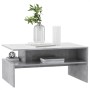 Mesa de centro madera contrachapada gris hormigón 90x60x42,5 cm de vidaXL, Mesas de centro - Ref: Foro24-803258, Precio: 82,9...