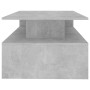 Mesa de centro madera contrachapada gris hormigón 90x60x42,5 cm de vidaXL, Mesas de centro - Ref: Foro24-803258, Precio: 82,9...