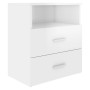 Nachttische 2 Einheiten glänzend weiß 50x32x60 cm von vidaXL, Nachttische - Ref: Foro24-803285, Preis: 122,61 €, Rabatt: %