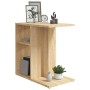 Oak-colored plywood side table 50x30x50 cm by vidaXL, Side tables - Ref: Foro24-803023, Price: 35,40 €, Discount: %