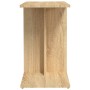 Oak-colored plywood side table 50x30x50 cm by vidaXL, Side tables - Ref: Foro24-803023, Price: 35,40 €, Discount: %