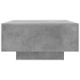 Concrete gray engineered wood coffee table 90x60x31 cm by vidaXL, Coffee table - Ref: Foro24-804179, Price: 93,78 €, Discount: %