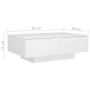 Couchtisch aus weißem Sperrholz, 90 x 60 x 31 cm von vidaXL, Couchtisch - Ref: Foro24-804175, Preis: 85,75 €, Rabatt: %