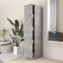 Gray concrete plywood apothecary cabinet 30x42.5x150 cm by vidaXL, Lockers and storage cabinets - Ref: Foro24-804224, Price: ...