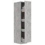 Gray concrete plywood apothecary cabinet 30x42.5x150 cm by vidaXL, Lockers and storage cabinets - Ref: Foro24-804224, Price: ...