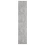 Apothekerschrank Sperrholz grauer Beton 30x42,5x150 cm von vidaXL, Schließfächer und Lagerschränke - Ref: Foro24-804224, Prei...