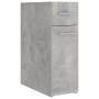 Concrete gray plywood apothecary cabinet 20x45.5x60 cm by vidaXL, Lockers and storage cabinets - Ref: Foro24-804215, Price: 4...