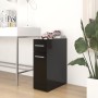 Black plywood apothecary cabinet 20x45.5x60 cm by vidaXL, Lockers and storage cabinets - Ref: Foro24-804212, Price: 56,68 €, ...