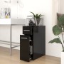 Black plywood apothecary cabinet 20x45.5x60 cm by vidaXL, Lockers and storage cabinets - Ref: Foro24-804212, Price: 56,68 €, ...