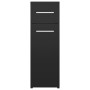 Black plywood apothecary cabinet 20x45.5x60 cm by vidaXL, Lockers and storage cabinets - Ref: Foro24-804212, Price: 56,68 €, ...