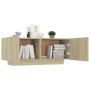 TV-Schrank aus eichenfarbenem Sperrholz, 100 x 35 x 40 cm von vidaXL, TV-Möbel - Ref: Foro24-804439, Preis: 54,09 €, Rabatt: %