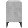 TV cabinet with concrete gray metal legs 69.5x30x50 cm by vidaXL, TV Furniture - Ref: Foro24-805936, Price: 32,89 €, Discount: %