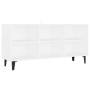 TV cabinet with white metal legs 103.5x30x50 cm by vidaXL, TV Furniture - Ref: Foro24-805950, Price: 51,75 €, Discount: %