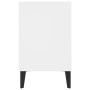 Mueble de TV con patas de metal blanco 103,5x30x50 cm de vidaXL, Muebles TV - Ref: Foro24-805950, Precio: 51,99 €, Descuento: %