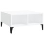 Mesa de centro madera contrachapada blanca 60x60x30 cm de vidaXL, Mesas de centro - Ref: Foro24-805986, Precio: 47,72 €, Desc...