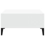 Mesa de centro madera contrachapada blanca 60x60x30 cm de vidaXL, Mesas de centro - Ref: Foro24-805986, Precio: 47,72 €, Desc...