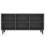 Mueble de TV con patas de metal gris 103,5x30x50 cm de vidaXL, Muebles TV - Ref: Foro24-805952, Precio: 37,99 €, Descuento: %