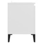 TV-Schrank mit weißen Metallbeinen 103,5x35x50 cm von vidaXL, TV-Möbel - Ref: Foro24-805968, Preis: 55,82 €, Rabatt: %