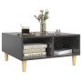 Bright gray plywood coffee table 60x60x30 cm by vidaXL, Coffee table - Ref: Foro24-805985, Price: 38,12 €, Discount: %