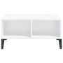 Glossy white plywood coffee table 60x60x30 cm by vidaXL, Coffee table - Ref: Foro24-805992, Price: 46,99 €, Discount: %