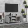 TV-Möbel mit grauen Betonbeinen aus Metall 103,5x35x50 cm von vidaXL, TV-Möbel - Ref: Foro24-805972, Preis: 60,38 €, Rabatt: %