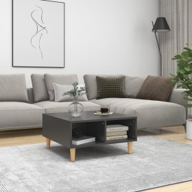 Gray plywood coffee table 60x60x30 cm by vidaXL, Coffee table - Ref: Foro24-805979, Price: 43,99 €, Discount: %