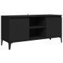 TV cabinet with black metal legs 103.5x35x50 cm by vidaXL, TV Furniture - Ref: Foro24-805969, Price: 71,87 €, Discount: %