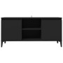 TV cabinet with black metal legs 103.5x35x50 cm by vidaXL, TV Furniture - Ref: Foro24-805969, Price: 71,87 €, Discount: %