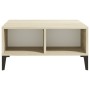 White and oak plywood coffee table 60x60x30 cm by vidaXL, Coffee table - Ref: Foro24-805991, Price: 39,99 €, Discount: %