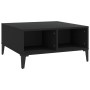 Black plywood coffee table 60x60x30 cm by vidaXL, Coffee table - Ref: Foro24-805987, Price: 43,87 €, Discount: %