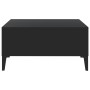 Black plywood coffee table 60x60x30 cm by vidaXL, Coffee table - Ref: Foro24-805987, Price: 43,87 €, Discount: %