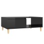 Glossy black plywood coffee table 90x60x35 cm by vidaXL, Coffee table - Ref: Foro24-806002, Price: 49,61 €, Discount: %