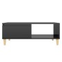 Glossy black plywood coffee table 90x60x35 cm by vidaXL, Coffee table - Ref: Foro24-806002, Price: 49,61 €, Discount: %